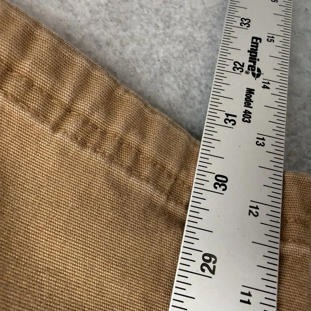 Duluth Flex Fire Hose 5 Pocket‎ Pants Mens 31x31 Tan Slim Fit Stretch workwear